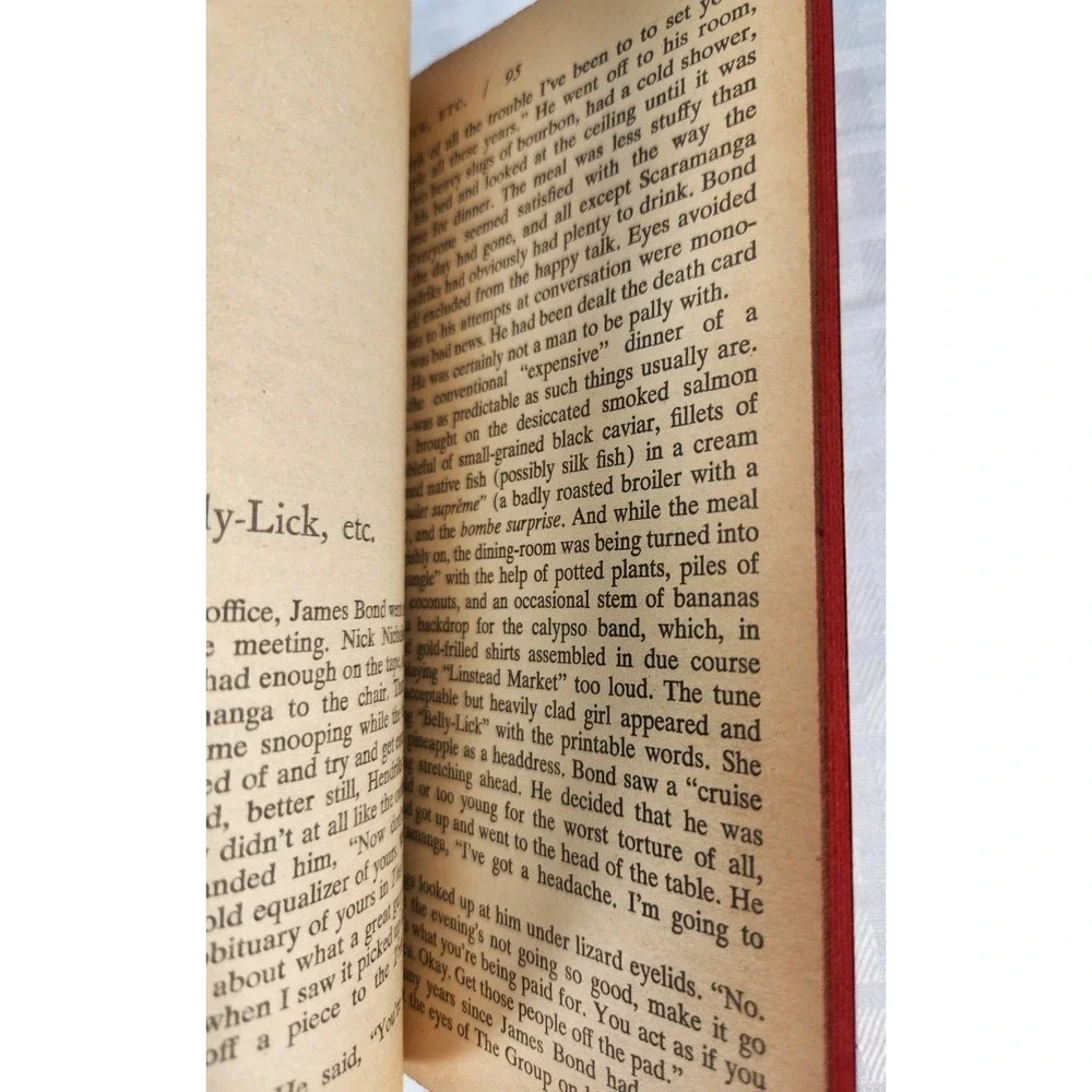 Ian's Fleming's The Man With‎ The Golden Gun First Printing 1966 James Bond